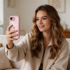 Funda Tech-Protect Magmat para Apple iPhone 16e / 17e, rosa suave/transparente