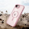 Funda MagSafe Tech-Protect Magmat para Apple iPhone 16e / 17e, rosa suave/transparente