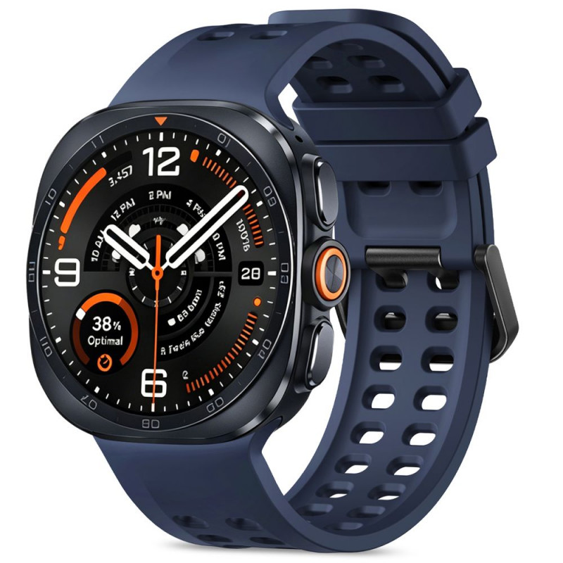 Correa de silicona Tech-Protect Silicone Air para Samsung Galaxy Watch Ultra 1 / 2 (2024-2026) 47 mm, azul marino