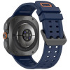 Correa de silicona Tech-Protect Silicone Air para Samsung Galaxy Watch Ultra 1 / 2 (2024-2026) 47 mm, azul marino