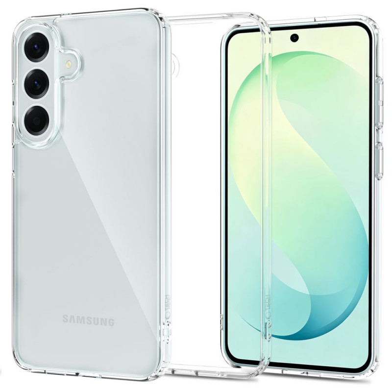 Funda Tech-Protect Flexair Hybrid para Samsung Galaxy S26 FE Transparente