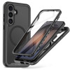 Funda Tech-Protect Defense MagSafe para Samsung Galaxy S26 FE negro mate