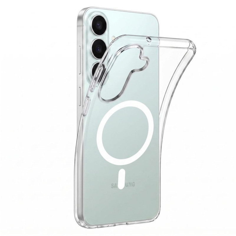 Funda Tech-Protect Flexair Hybrid MagSafe para Samsung Galaxy S26 FE transparente