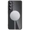 Funda MagFlex MagSafe Tech-Protect para Samsung Galaxy S26 FE, negro brillante