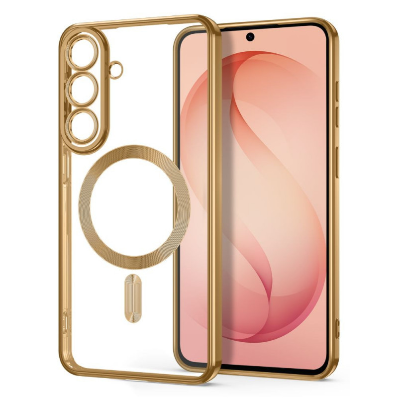 Funda MagFlex MagSafe Tech-Protect para Samsung Galaxy S26 FE dorado brillante