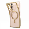 Funda MagFlex MagSafe Tech-Protect para Samsung Galaxy S26 FE dorado brillante