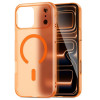 Funda Tech-Protect Magslim MagSafe para Apple iPhone 17 Pro Max, naranja cósmico mate