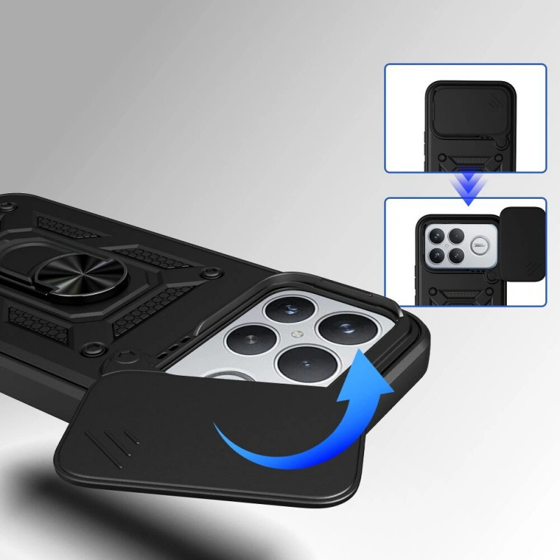 Funda Tech-Protect CamShield Pro para Xiaomi Poco F8 Ultra, negra