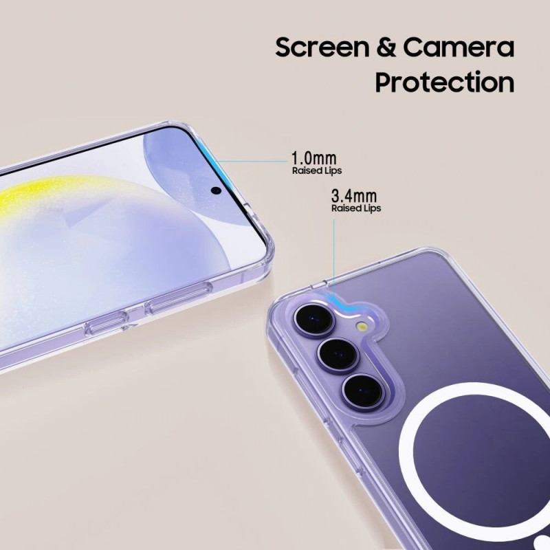 Funda Tech-Protect FlexAir MagSafe para Samsung Galaxy S26 Ultra, transparente