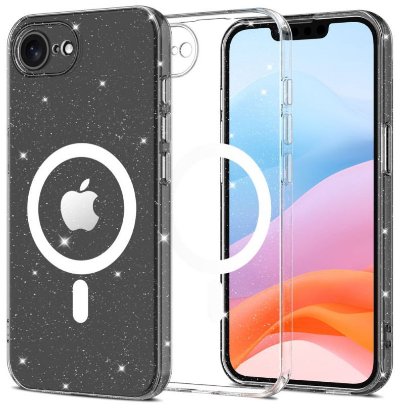 Funda Tech-Protect FlexAir MagSafe para Apple iPhone 17e / 16e, Glitter