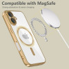 Funda MagSafe MagFlex Tech-Protect THP3927 para Apple iPhone 17e / 16e, dorado brillante