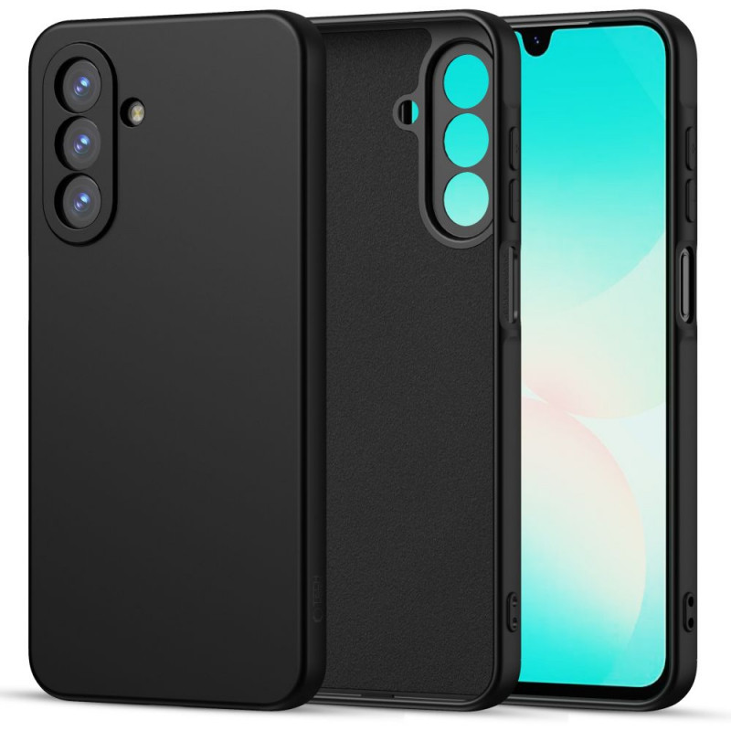 Funda de silicona Tech-Protect Icon para Samsung Galaxy A26 5G, negra
