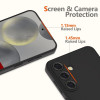 Funda de silicona Tech-Protect Icon para Samsung Galaxy A26 5G, negra