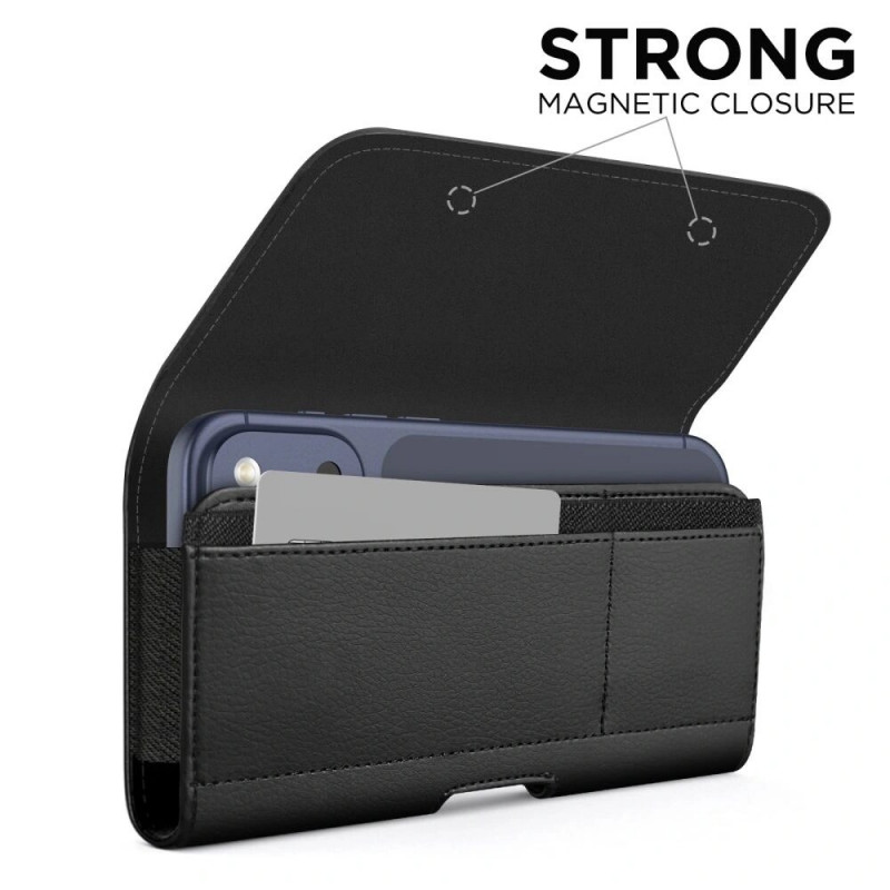 Funda universal tipo funda para teléfono Tech-Protect SM80 THP4794 para smartphones de 5.8-6.8 pulgadas, negra
