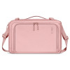 Mochila de cabina para portátil Tech-Protect Defender S50 Ryanair & Wizzair, 20 L, 40x20x25 cm, rosa empolvado