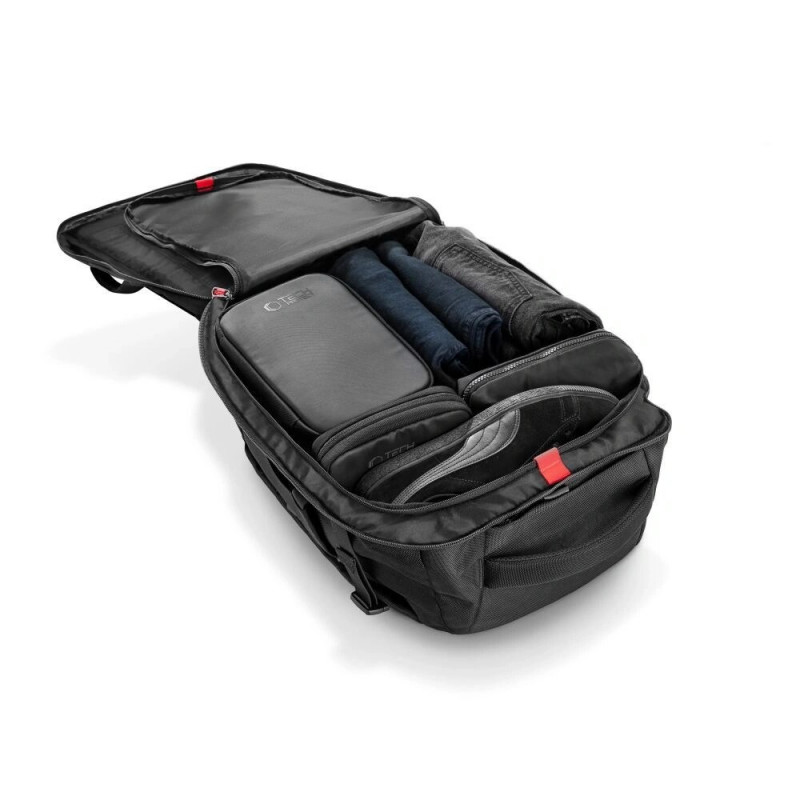 Mochila de cabina para portátil Tech-Protect Defender S40 Ryanair & Wizzair, 20 L, 40x20x25 cm, negra