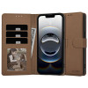 Funda cartera Tech-Protect para Apple iPhone 17e / 16e, marrón