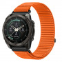 Correa de reloj Tech-Protect NylonLoop para Garmin Fenix 5X / 5X Plus / 6X / 6X Pro / 7X / 8 / 8 Pro / 9 / 9 Pro (51 mm), naranja señal