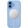 Funda Tech-Protect MagPeak MagSafe CC para Apple iPhone 17, azul niebla mate