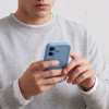 Funda Tech-Protect MagPeak MagSafe CC para Apple iPhone 17, azul niebla mate