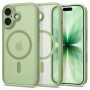 Funda Tech-Protect MagPeak MagSafe CC para Apple iPhone 17, verde salvia mate