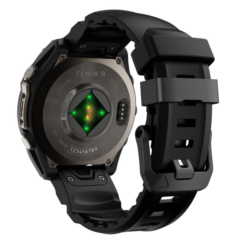 Correa de reloj Tech-Protect Motion para Garmin Fenix 5X / 5X Plus / 6X / 6X Pro / 7X / 8 / 8 Pro / 9 / 9 Pro (47 mm), negra