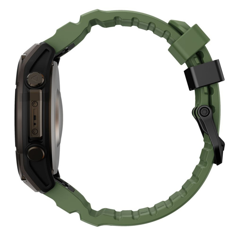 Correa de reloj Tech-Protect Motion para Garmin Fenix 5X / 5X Plus / 6X / 6X Pro / 7X / 8 / 8 Pro / 9 / 9 Pro (47 mm), verde militar