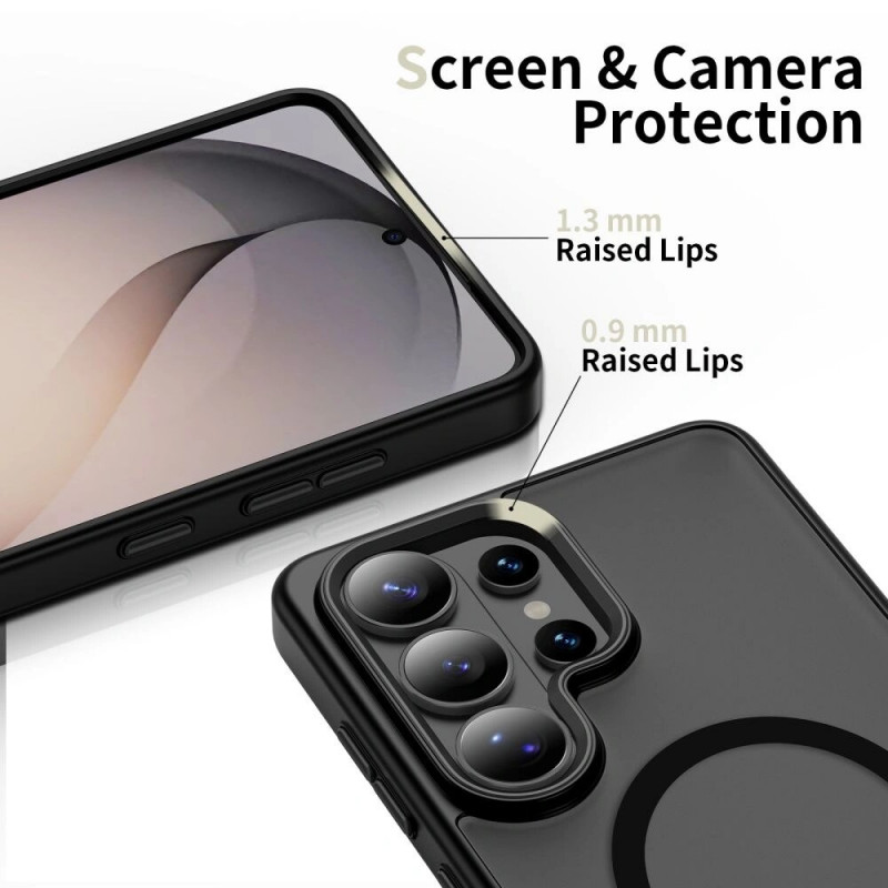 Funda Tech-Protect Magmat MagSafe para Samsung Galaxy S26 Ultra, negro mate