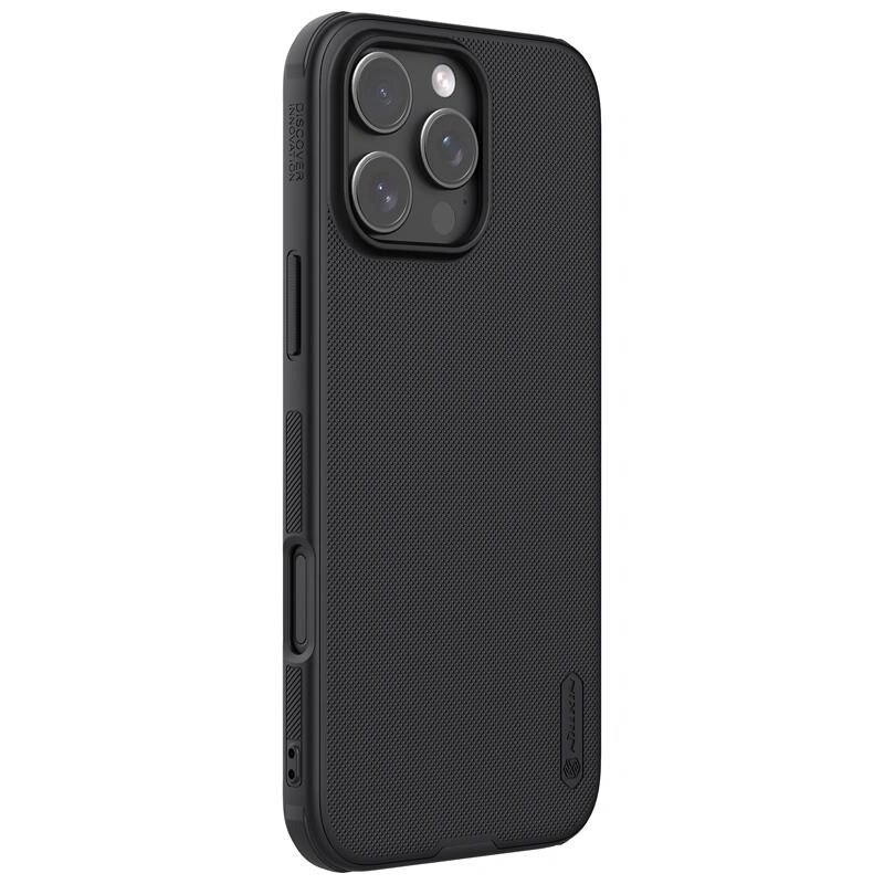 Funda Nillkin Super Frosted Shield Pro para Apple iPhone 16 Pro, negra