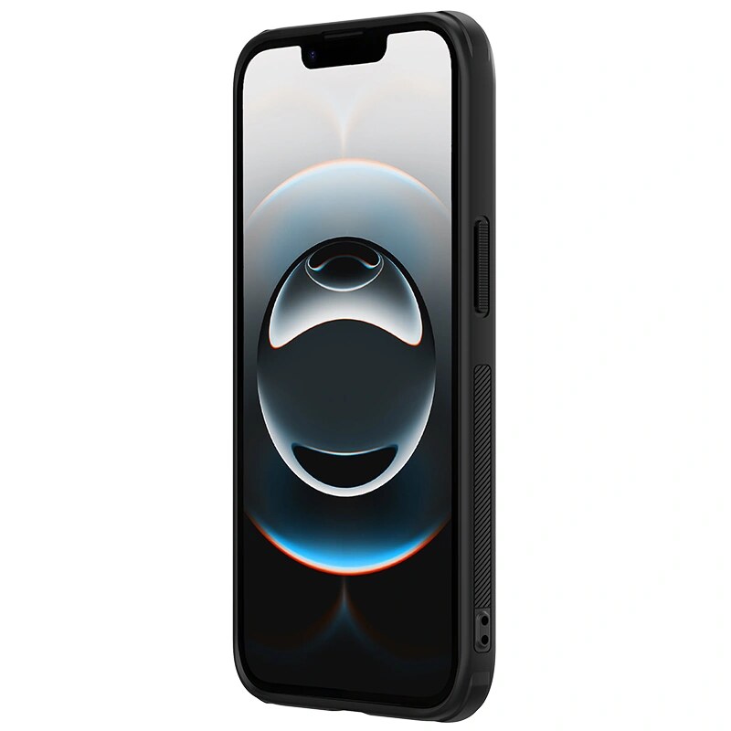 Funda magnética Nillkin Super Frosted Shield Pro para Apple iPhone 17e / 16e, negra