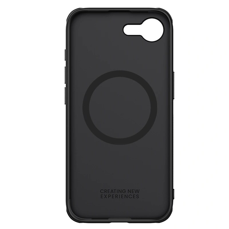 Funda magnética Nillkin Super Frosted Shield Pro para Apple iPhone 17e / 16e, negra