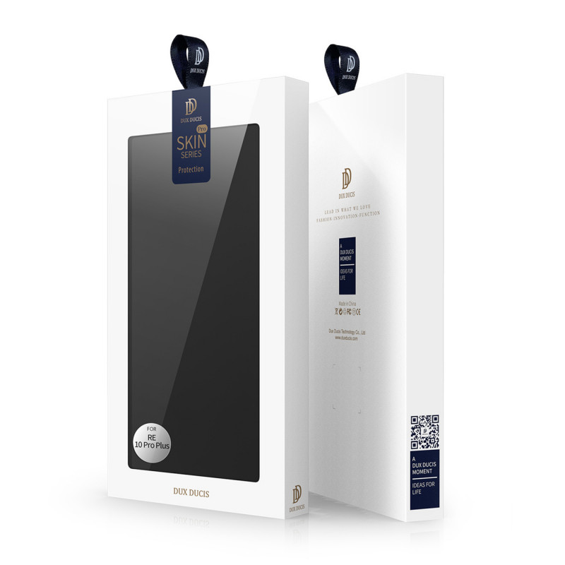 Funda tipo libro Dux Ducis Skin Pro para Realme 10 Pro, negra