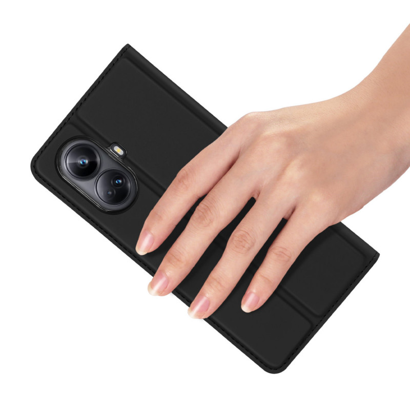 Funda tipo libro Dux Ducis Skin Pro para Realme 10 Pro, negra