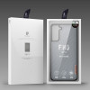 Funda Dux Ducis Fino de nailon para Samsung Galaxy S22+ (S22 Plus), azul