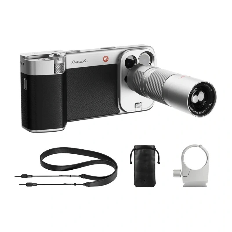 Pgytech PGY RetroVa set de regalo completo para iPhone 16 Pro, P-PG-127