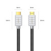 Cable HDMI 2.1 Orico H8CY, 8K 60 Hz, 3 m, negro