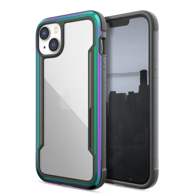 Funda Raptic Shield X-Doria para Apple iPhone 14 Plus / 15 Plus, Iridescent