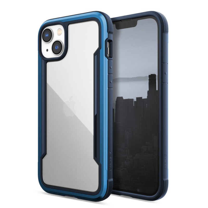 Funda Raptic Shield X-Doria para Apple iPhone 14 Plus / 15 Plus, azul marino