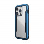 Funda Raptic Shield X-Doria para Apple iPhone 14 Pro, azul marino