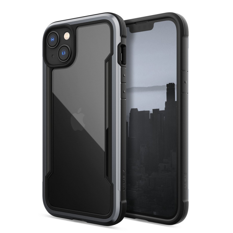 Funda Raptic Shield X-Doria para Apple iPhone 14 Plus / 15 Plus, negra