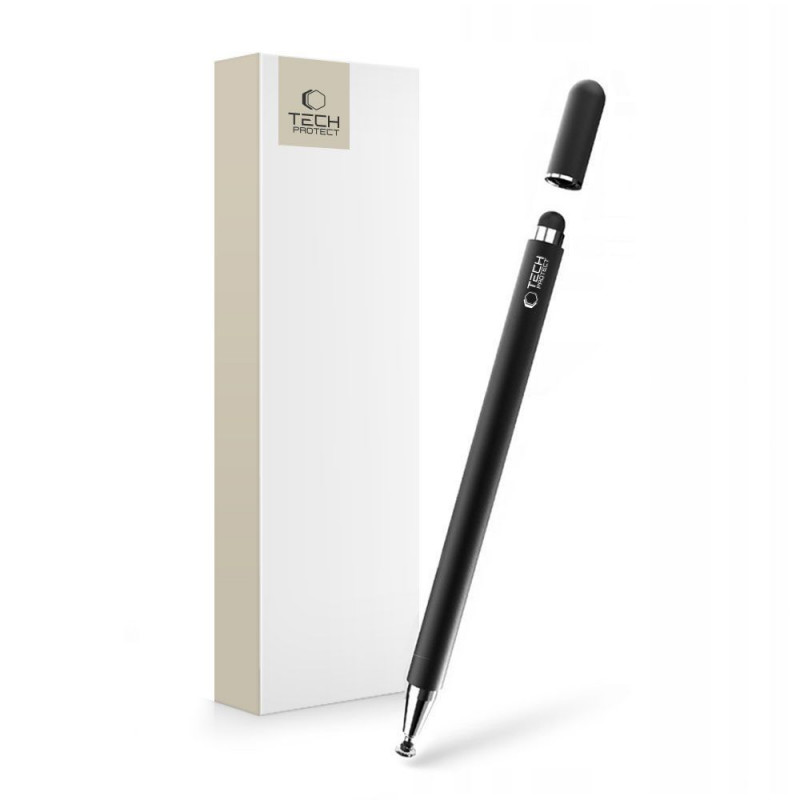Lápiz táctil magnético Tech-Protect, negro