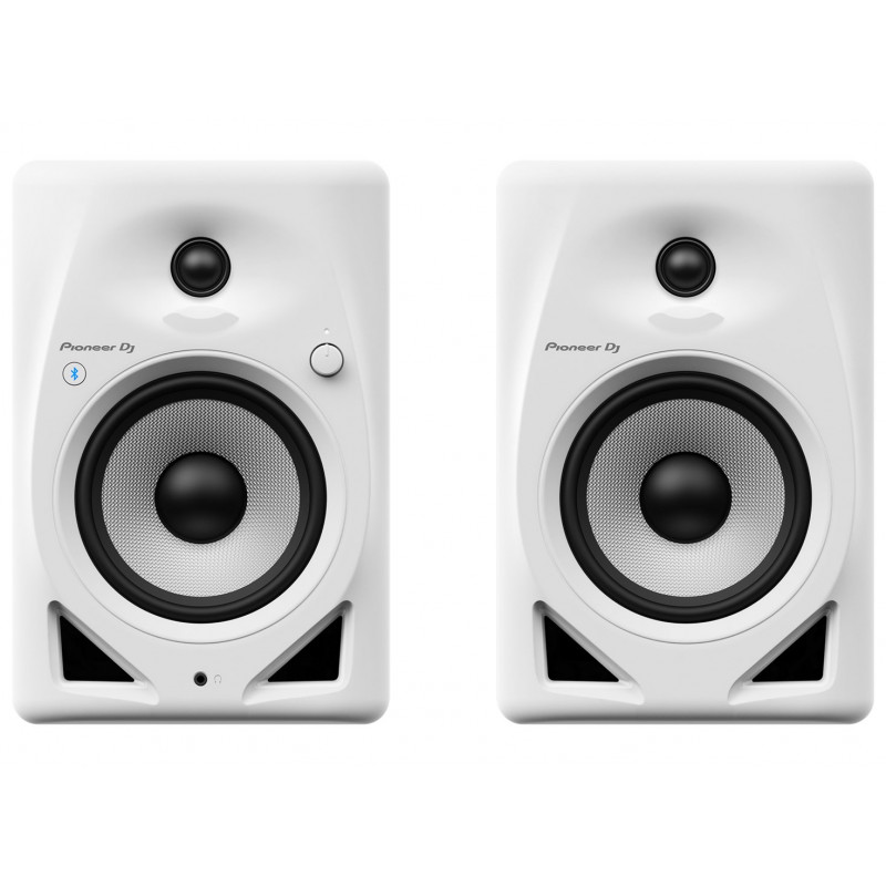 Monitor de estudio activo Pioneer DJ DM-50D-BT-W, 3.4", 25 W (1 par), blanco