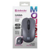 Ratón inalámbrico silencioso Defender Gassa MM-105 RF, gris