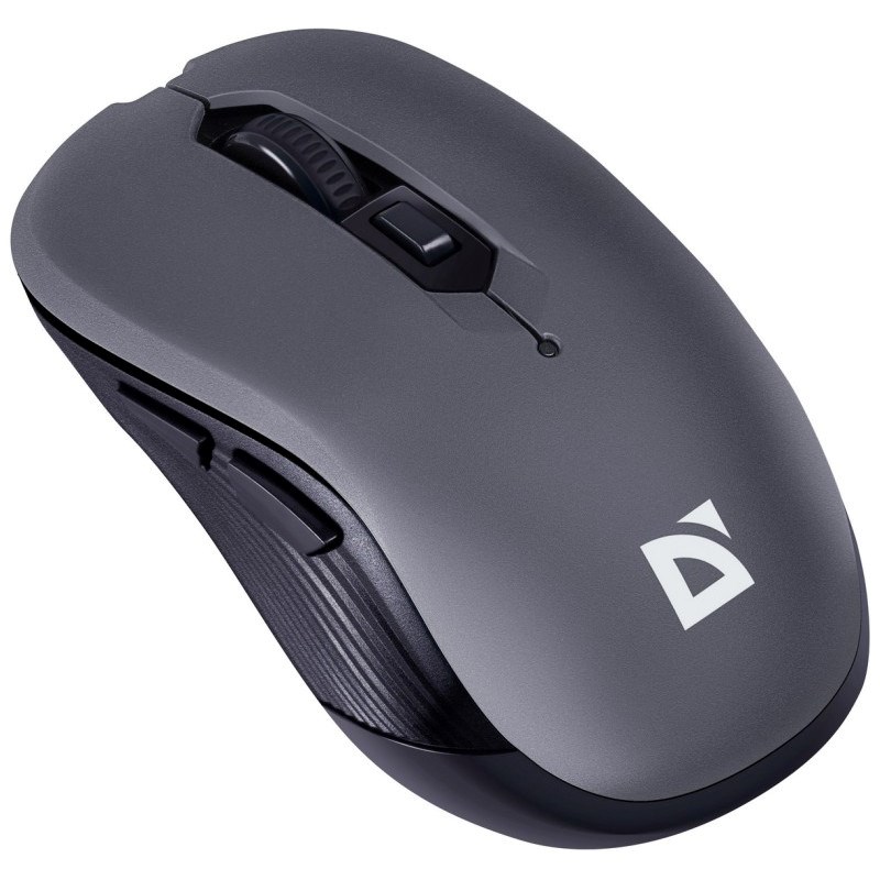 Ratón inalámbrico silencioso Defender Gassa MM-105 RF, gris