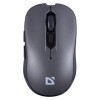 Ratón inalámbrico silencioso Defender Gassa MM-105 RF, gris