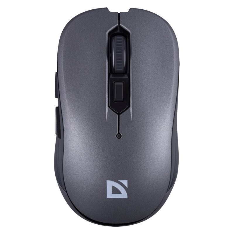 Ratón inalámbrico silencioso Defender Gassa MM-105 RF, gris
