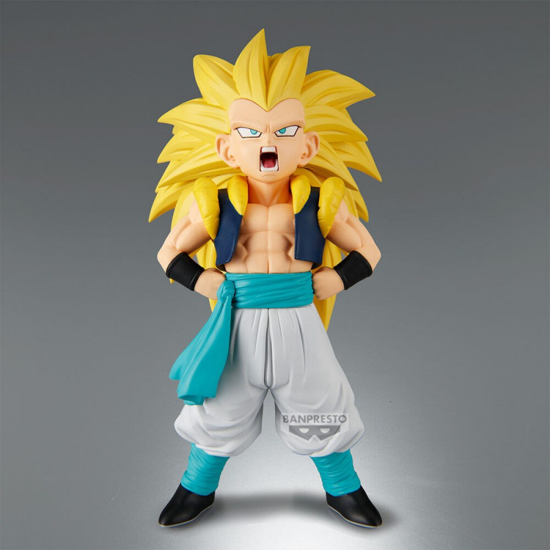 Figura coleccionable Bandai Banpresto Dragon Ball Z Solid Edge Works - Super Saiyan 3 Gotenks