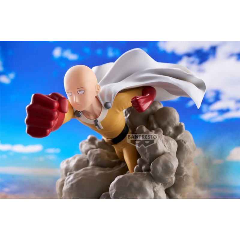 Figura coleccionable Bandai Banpresto One Punch Man Diorama - Saitama (BP30038P)