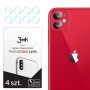 Protectores de lentes de cámara 3MK Lens Protection 3MK126 para Apple iPhone 11 (4 uds.)