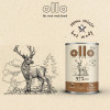 Comida húmeda para perros OLLO Pure Deer, 850 g